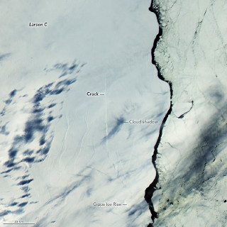 ඇන්ටාක්ටික් අයිස් කවචයේ දැවැන්ත පැල්ම ග්ලැසියර විද්‍යාවේ ඉදිරිගමන් හුවා&nbsp;දක්වයි