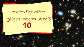 තාරකා විද්‍යාත්මක ප‍්‍රධාන සොයා ගැනීම්: I&nbsp;කොටස
