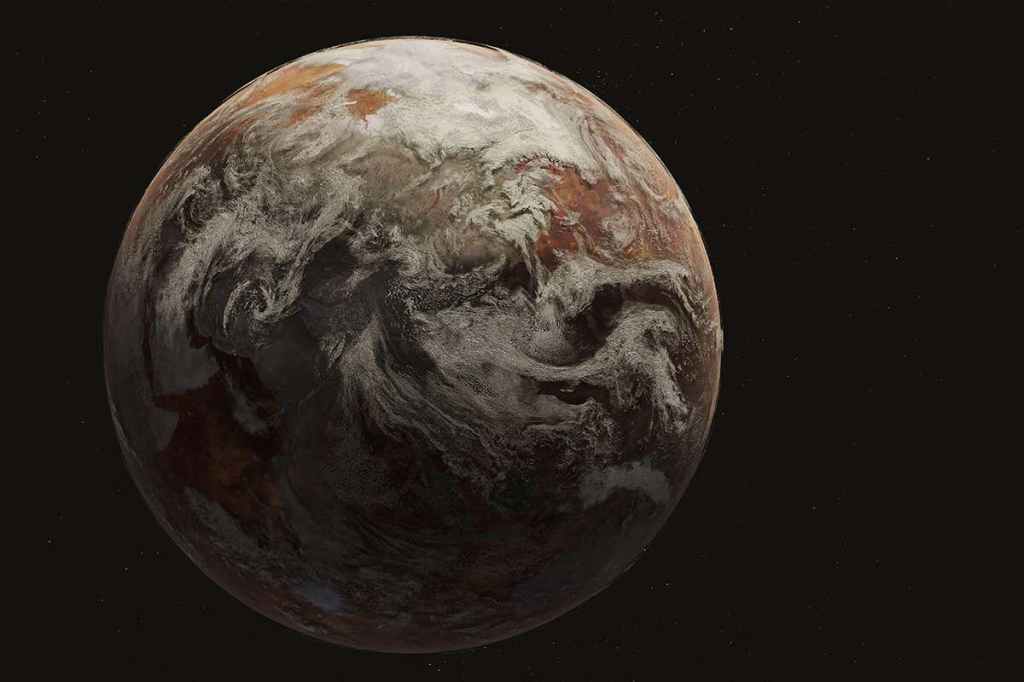 වායුගෝලයේ ඔක්සිජන් අහිමිව ගිය&nbsp;ලෝකයක්