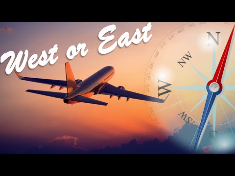 ගුවන් යානයකින් නැගෙනහිර සිට බටහිරට පියාසර කිරීමට වැඩි කාලයක් ගත වන්නේ&nbsp;ඇයි?