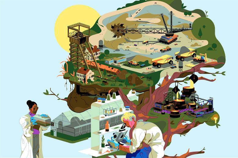 මුදල් ගස්? අනාගතයේ ලෝහ කැණීම ගස් හා පැලවලින්&nbsp;ද?