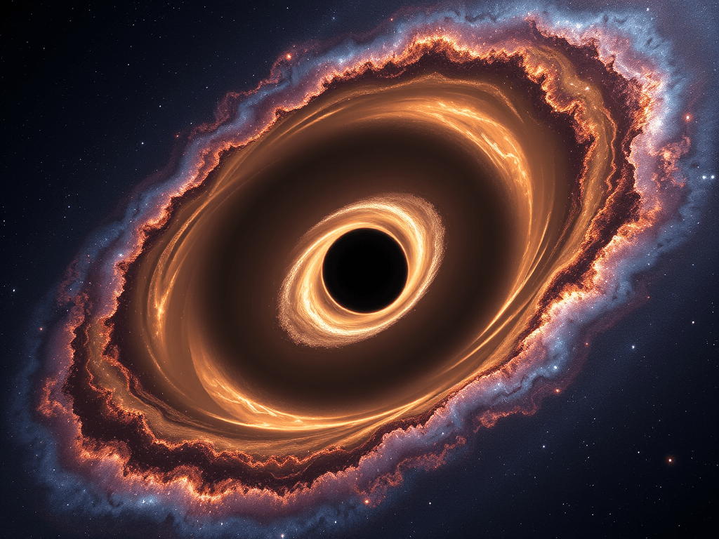 අපේ ගැලැක්සියේ ඇති කළු කුහරය මෙන් 10,000 ගුණයක් විශාල දැවැන්ත කළු කුහරයක් සොයා&nbsp;ගනිති