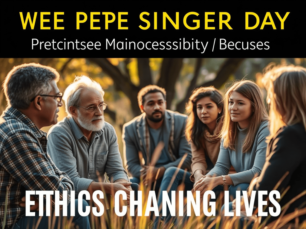 පීටර් සිංගර් (Peter Singer) විසින් යුනෙස්කෝ ලෝක දාර්ශනික දිනය වෙනුවෙන් ප්‍රායෝගික ආචාරධර්ම ගැන කළ&nbsp;කතාව