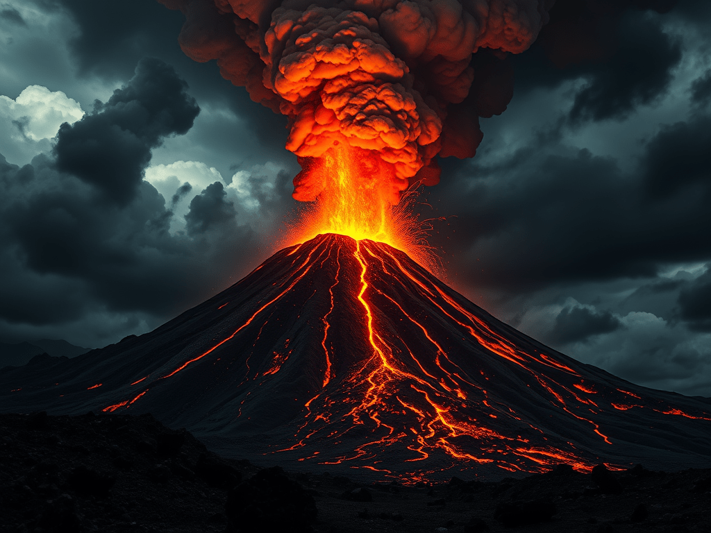 ඉතිහාසය වෙනස් කළ ගිනිකඳු: ‘කළු මරණය’ සහ දේශගුණික දාම&nbsp;ප්‍රතිඵලය