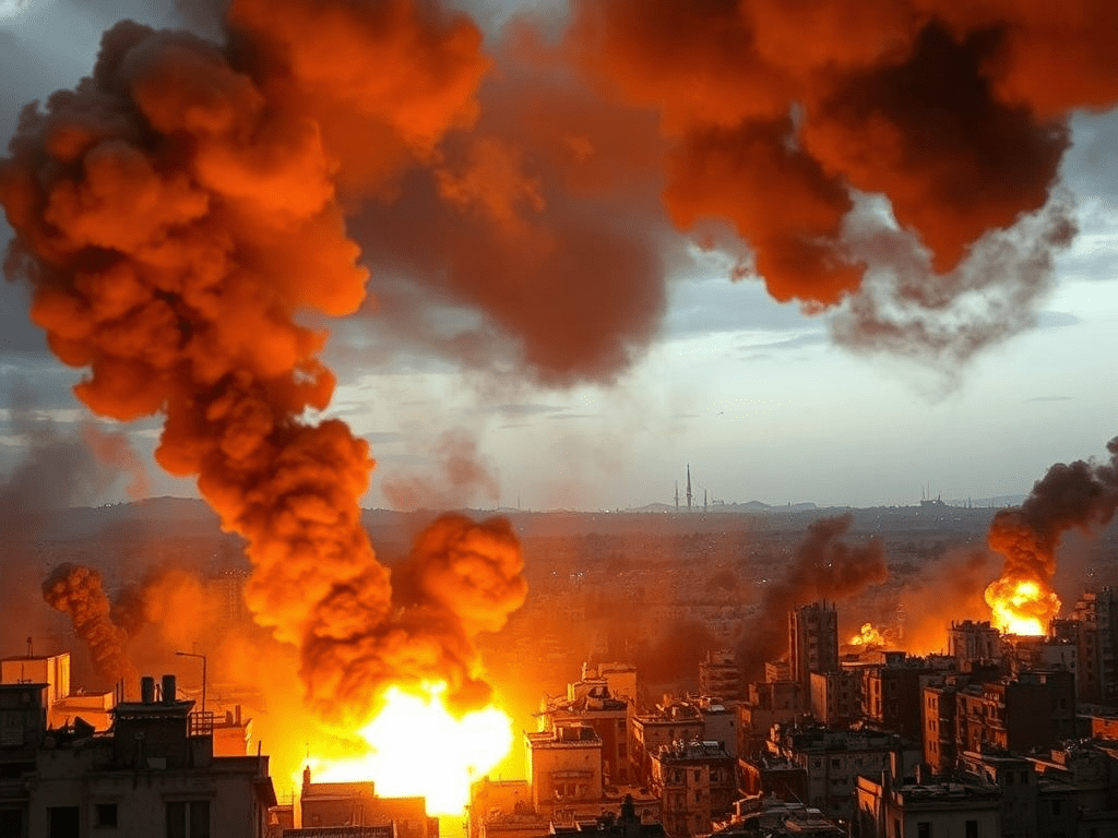 මැද පෙරදිග යුද ගින්න: සජීවී පුවත්&nbsp;විමර්ශනය